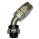 M22-10 O-ring to Reusable 45 Degree Hose End